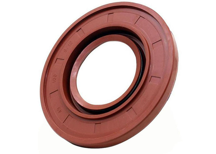 Corrosion-resistant rubber skeleton oil seal