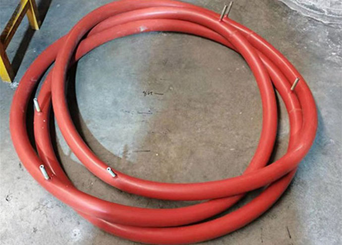 Silicone inflatable sealing ring