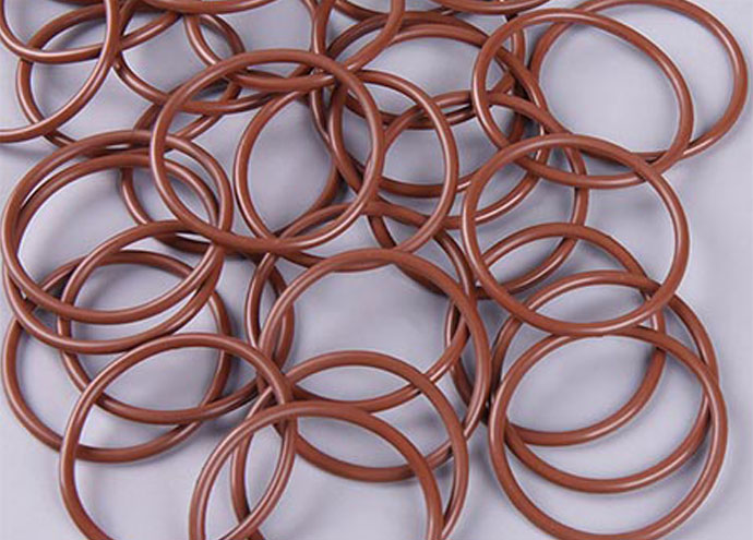 Corrosion-resistant fluorine rubber ring