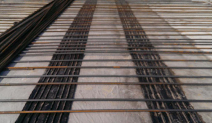 Rubber waterstop application case